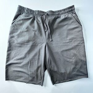 LuLaRoe Medium Jamie Gray Drawstring Jogger Shorts